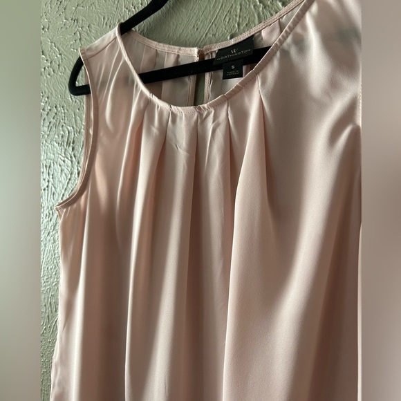 Worthington Top Blouse , Soft Pink, Size S - Picture 2 of 8